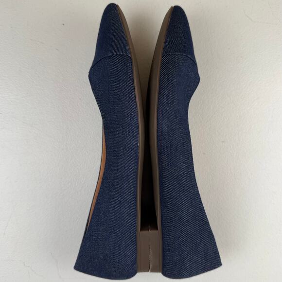 Vionic Women's Caballo Pointed Toe Denim Ballet Flats Size 9.5 - Picture 5 of 7